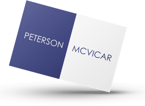 Petersen McVicar Business Card